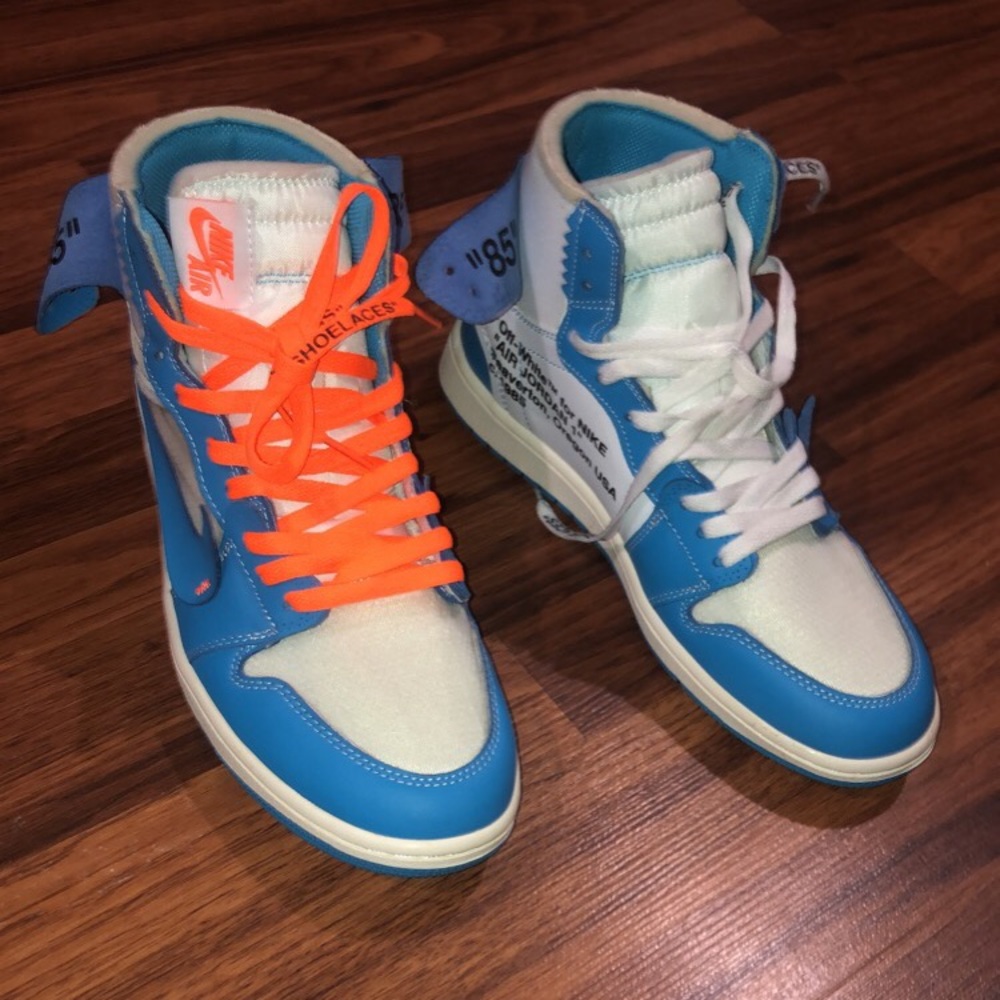 Off White Jordan 1 unc